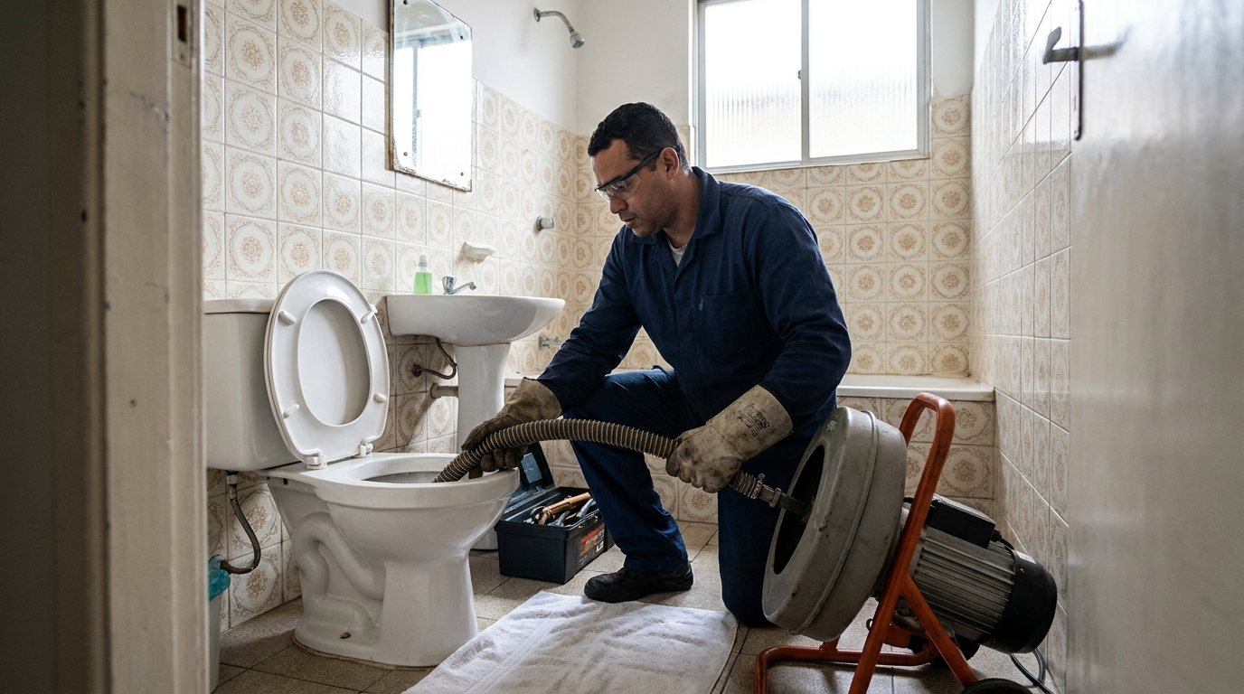 Atendimento em Vaso Sanitário em Jundiaí‑SP