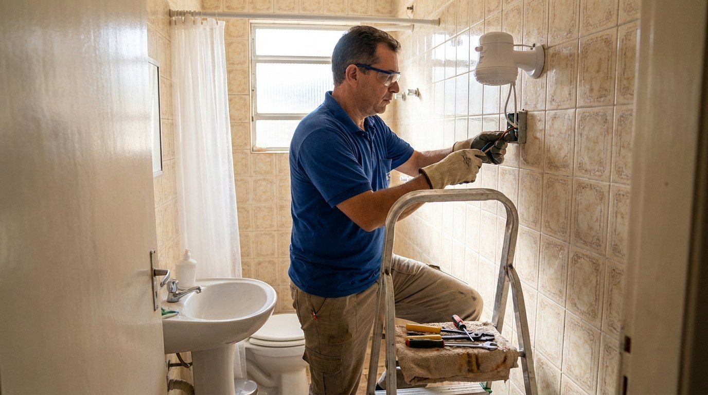 Instalação Hidráulica no Banheiro em Jundiaí‑SP